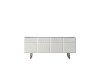 Sideboard Dressoir Kast Hout Wit Houten Kast Commode Modern
