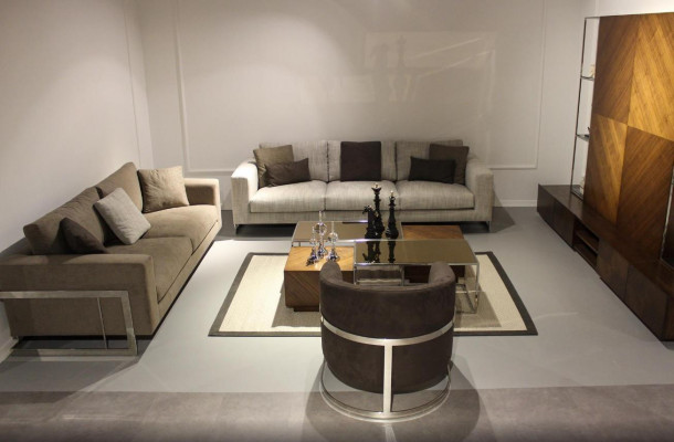 Woonkamer meubilair Design Woonkamer Set 4-delig Moderne Bankstel Nieuwe Salontafel