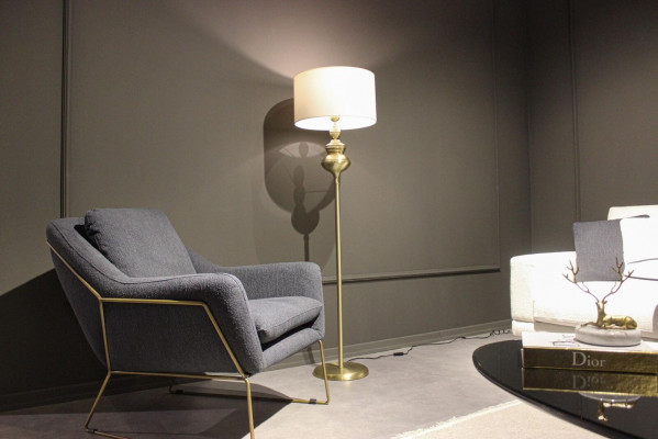 Ontwerp woonkamer compleet 3-delige textielbankstel moderne salontafel