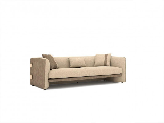 Luxe woonkamer set 7-delig gestoffeerde bankstel driezitsbank textiel fauteuil nieuw