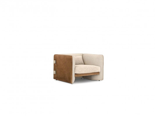Compleet 5-delige meubels Driezitsbank Luxe fauteuil Modern Houten salontafel