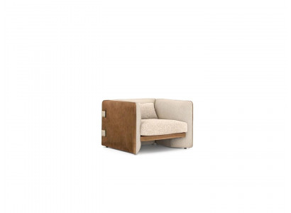Luxe Moderne Fauteuil Bekleding Woonkamer Textiel Zitsessel