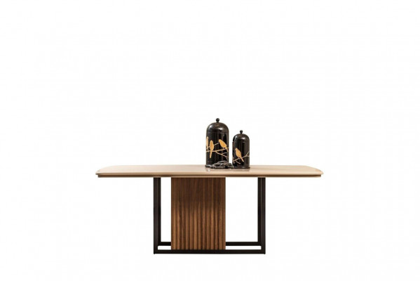 Eettafel Tafel Eettafel Hout Bruin Modern Eettafel Houten Tafel