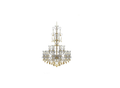 Ontwerper Zilveren Gouden Kroonluchter Woonkamer Hanglamp