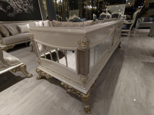 Modern bankstel set 5-delig luxe woonkamerset 3+3+1+1+salontafel nieuw