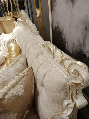 Exclusieve woonkamerbankenset Hoogwaardige sofa's Elegante fauteuils