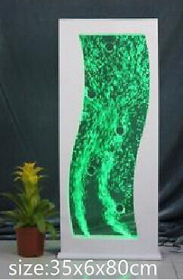 Waterspiegel waterwand Waterval LED-scheidingswand Luxe design inrichting Metaal