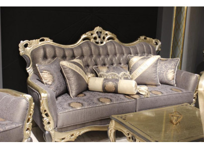 Bankstel 3+3 zitter meubel luxe set Bankstel grijs modern set nieuw