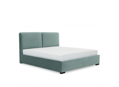 Slaapkamer Bedden Ontwerper Tweepersoonsbed Luxe gestoffeerde bedden Stoffen bed