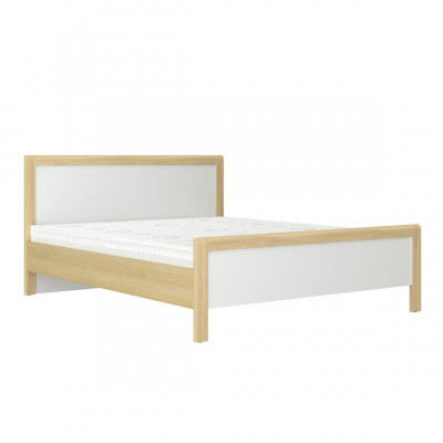 Modern wit tweepersoonsbed slaapkamer bedden hoogwaardig houten frame