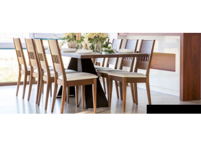 Eettafel Houten Stoelen 7-delige Set Leunstoelen Groep Eetkamer Set Stoel Set Tafel Nieuw