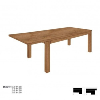 Tafel Houten Tafels 160x90cm Houten Eettafels Conferentie Massief Hout Echte Eik Nieuw