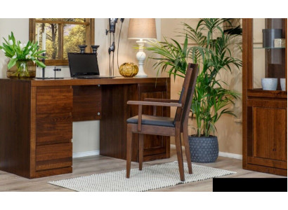 Tafel Bureau Houten tafel Computertafel Massief houten tafel Kantoor bureau Kantoor meubilair Tafels