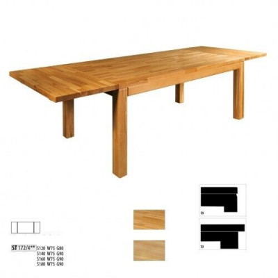 Eettafel Houten Tafels Woon- en Eetkamer Tafel Massief Hout 160x90cm Massiefhouten Eettafels