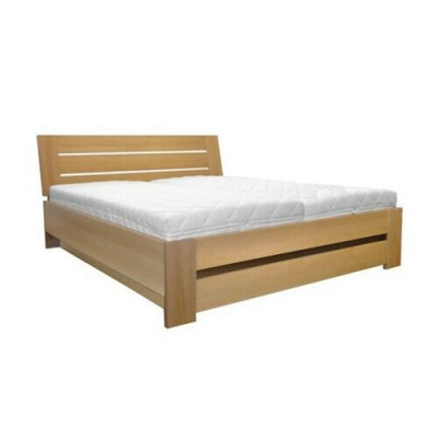 Houten bed Echt houten bed Bedden Slaapkamer Hotel Landhuis Stijl Massief meubilair