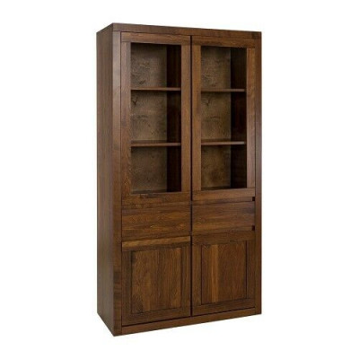 Vitrine Vitrinen Kast Glazen kast Plank Houten kast Systeemplanken Woonkamer