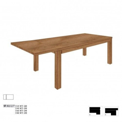 Eetkamer-woonkamertafel Massief houten tafel Eettafel Houten tafel Vergadertafel Nieuw