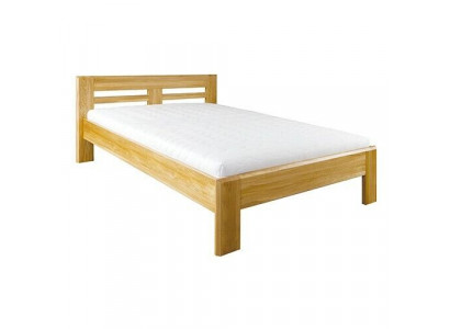 Bedden Houten bed Echt houten bed Hotel Design Stijl Massief 120x200 Slaapkamer
