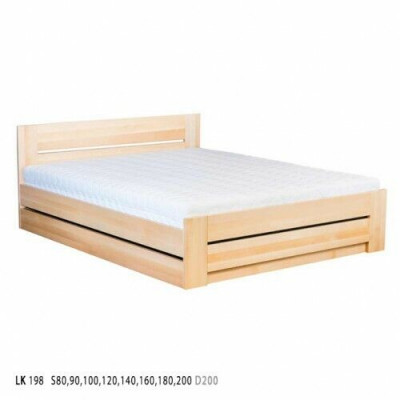 Bed 180x200cm Massief Houten Bedden Tweepersoonsbed Slaapkamer Meubels Nieuw