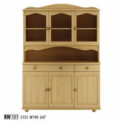 Buffet dressoir eetkamerkast servieskast massief houten kast houten kasten