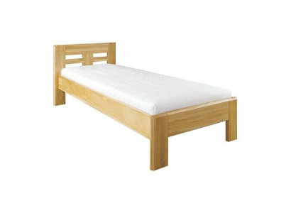 Echt houten bedden Houten tweepersoonsbed 100x200 cm Nieuw Echt houten bed Gestoffeerd bed