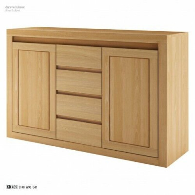 Ontwerper dressoir zijdelings laag plank kledingkast plank voor woonkamer massief hout