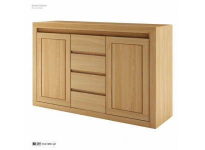 Ontwerper dressoir zijdelings laag plank kledingkast plank voor woonkamer massief hout