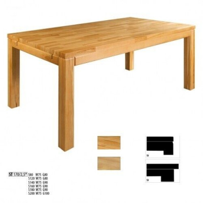 Eettafel Hout Tafels Woon Eetkamer Tafel 160x90 Massief Houten Eettafels Echt Hout