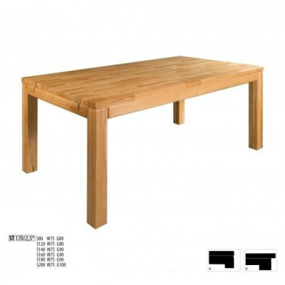 Eettafel Hout Tafels Woon Eetkamer Tafel 160x90 Massief Houten Eettafels Echt Hout
