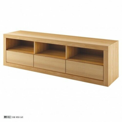 Dressoir TV Lowboard TV kast Woonkamer Handgemaakt Massief houten kast Hout