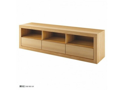 Dressoir TV Lowboard TV kast Woonkamer Handgemaakt Massief houten kast Hout