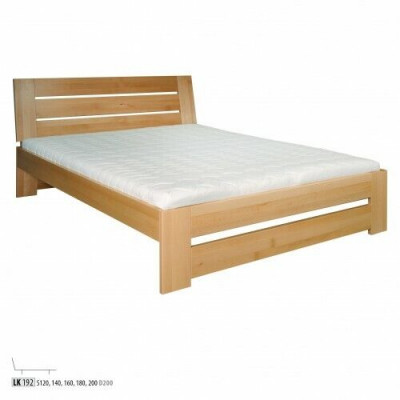 Houten bed Echt houten bed Bedden Slaapkamer Hotel 180x200 cm Stijl Massief meubilair