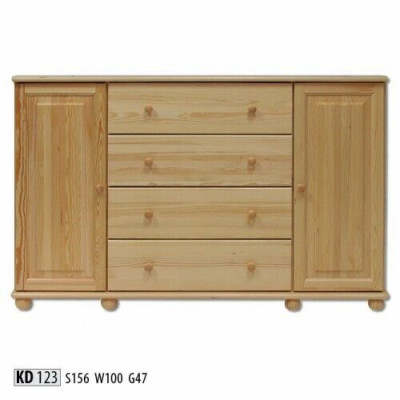 Massief dressoir buffet dressoir kast meubels ladenkasten massief hout tv-kast nieuw