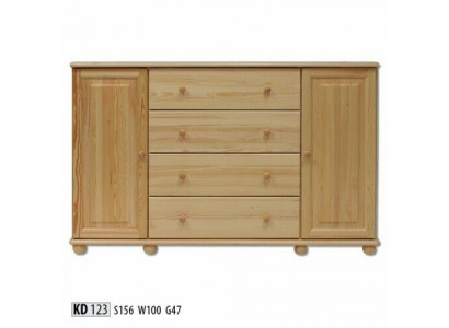Massief dressoir buffet dressoir kast meubels ladenkasten massief hout tv-kast nieuw