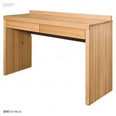 Schrijftafel Kaptafel Console tafel Tafel Echt hout Massief meubilair Make-up