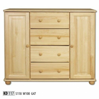 Massief dressoir sideboard kast commodes massief houten kasten nieuw dressoir meubels