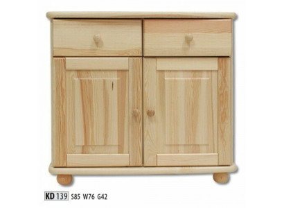 Massieve dressoirzijde Kast Echt hout Kasten Dressoir Meubels Laden