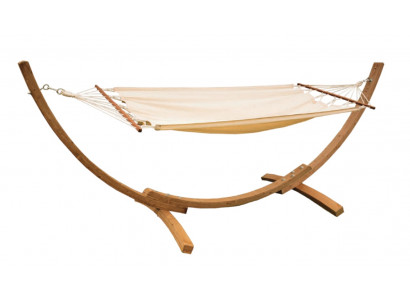 Hangmatstandaard Hangmatstandaard Houten standaard Hangmat Hangmat met de hand gemaakt Tuin