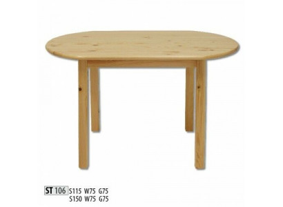 Eettafel Houten Tafels Woon Eetkamer Tafel 150x75 Massief Houten Eettafels Echt Hout