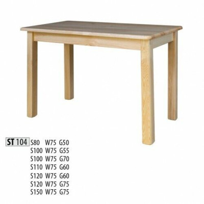 Eettafel Houten Tafels Woon Eetkamer 150x75 Massief houten Eettafels Echt houten Tafel