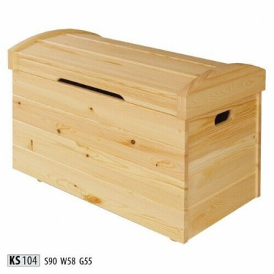 Deko Box Massief Houten Meubels Houten Meubels Handgemaakt Kist Doos Echt Hout 90x55cm