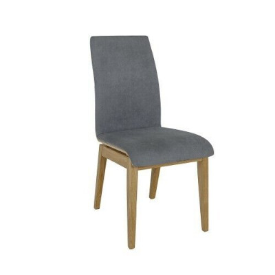 Stoel Fauteuil Bekleed Stoelen Massief Hout Textiel Hout Fauteuil Leer Nieuw Lounge