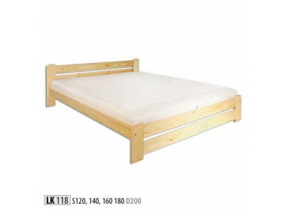 Massief houten bed 200x200 tweepersoonsbed massief grenen Echt houten bed massief houten bed nieuw