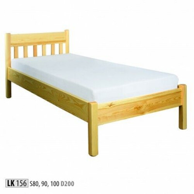 Massief houten bed 100x200 eenpersoonsbed massief grenen kinderbed massief houten bed