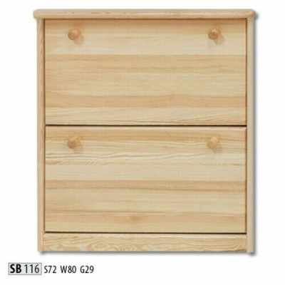 Schoenenkast vak dressoir massief houten meubels schoenkipper schoenenrek rek