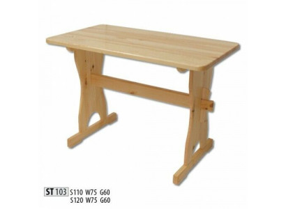 Eettafel Hout Tafels Woon Eetkamer Tafel 120x60 Massief Houten Eettafels Echt Hout