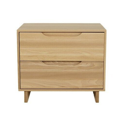Nachtkastje Nachtkastje Ladenkast Massief hout Meubels Houten meubels Handgemaakt Console