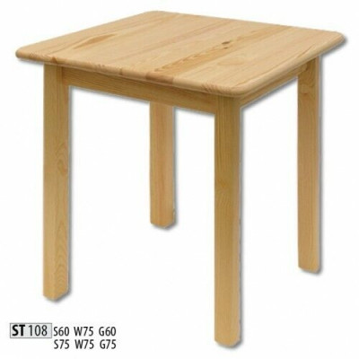 Eettafel Houten Tafels Woon Eetkamer 75x75 Massief Hout Eettafels Echt Houten Tafel