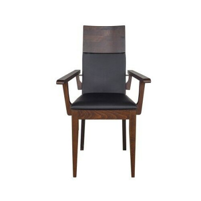 Stoelen Stoel Fauteuil Bekleding Massief Hout Textiel Hout Fauteuil Leder Nieuw Lounge