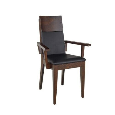 Stoelen Stoel Fauteuil Bekleding Massief Hout Textiel Hout Fauteuil Leder Nieuw Lounge